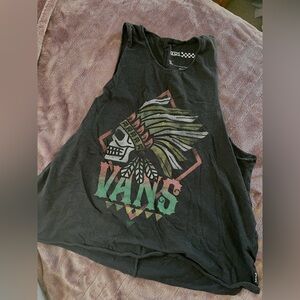 Vans Skull Headress Tank Top